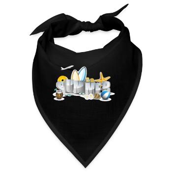 summer - Bandana - Schwarz - Vorne