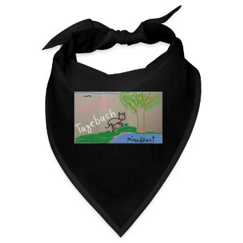 Speedy's Tagebuch - Bandana - Schwarz - Vorne