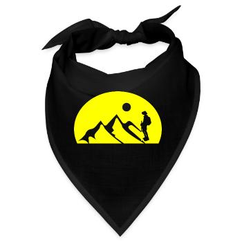 climbing - Bandana - Schwarz - Vorne
