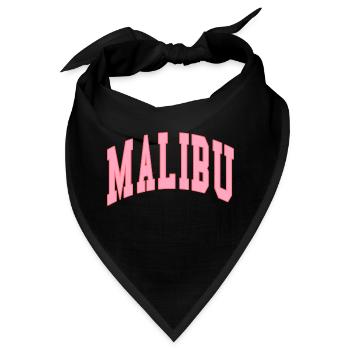 malibu preppy pink neu - Bandana - Schwarz - Vorne