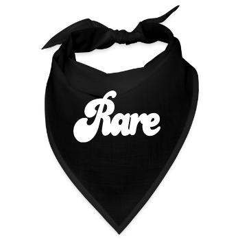 Seltener Weißwein - Bandana - Schwarz - Vorne