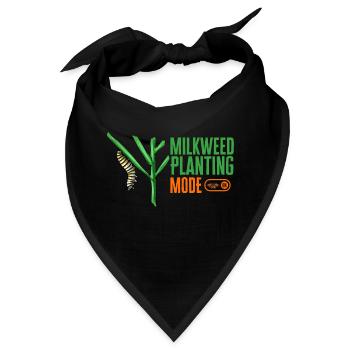 Monarchfalter Amerikanischer Monarch Schmetterling - Bandana - Schwarz - Vorne