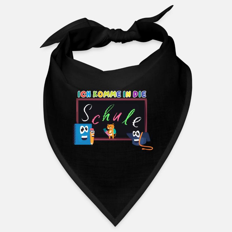 Ich komme in die Schule | Einschulung Schulanfang Bandana