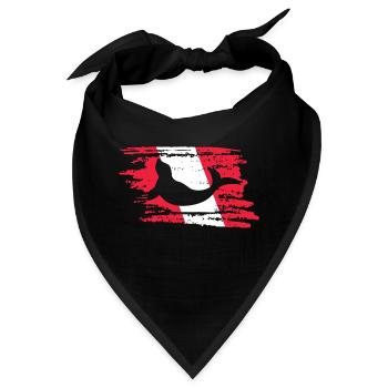 Diving Flag Sea Lion Underwater Exploration Scuba - Bandana - Schwarz - Vorne