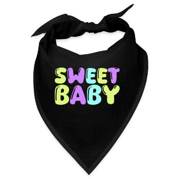 sweet baby - Bandana - Schwarz - Vorne