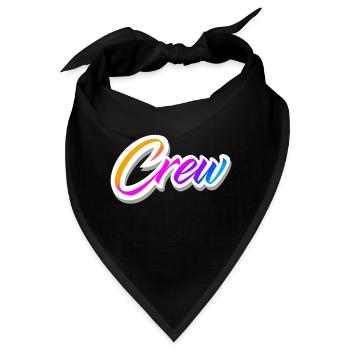 Crew Bunt - Bandana - Schwarz - Vorne