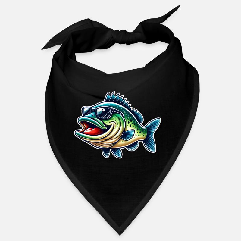 Barsch Angeln Bandana