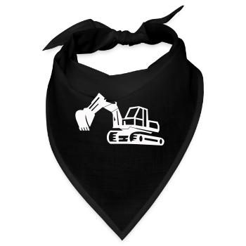 bagger - Bandana - Schwarz - Vorne