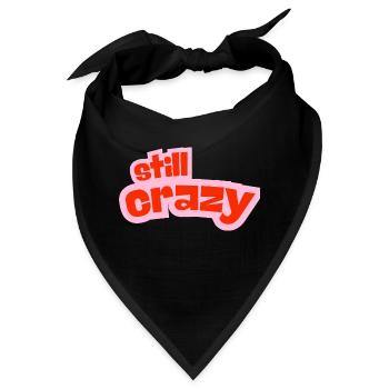 still crazy - Bandana - Schwarz - Vorne