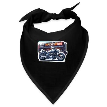 Kaido Chopper - Bandana - Schwarz - Vorne