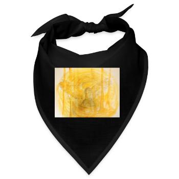 Holy Owl - Bandana - Schwarz - Vorne