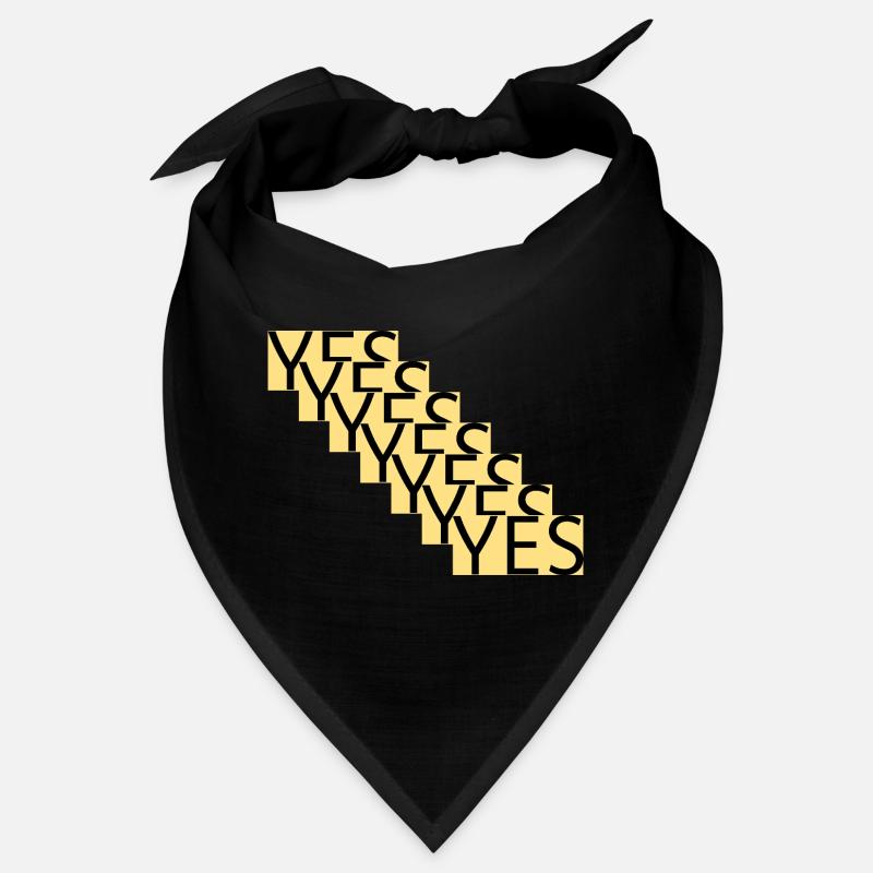 YES – Step statement in gold Bandana