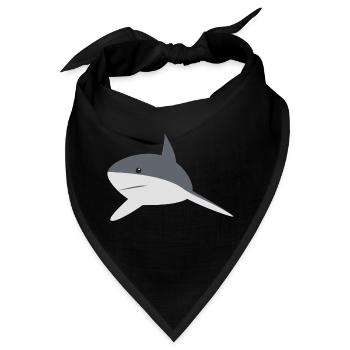 shark - Bandana - Schwarz - Vorne
