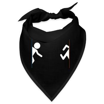 Portal - Bandana - Schwarz - Vorne