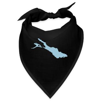 (bodensee) - Bandana - Schwarz - Vorne