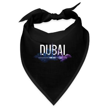DUBAI SKYLINE KHALIFA - Bandana - Schwarz - Vorne