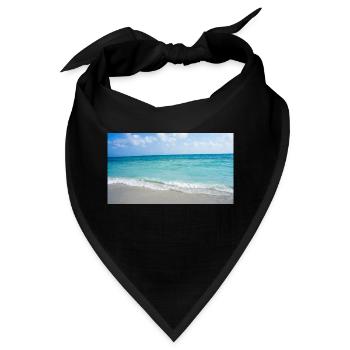 Meer - Bandana - Schwarz - Vorne