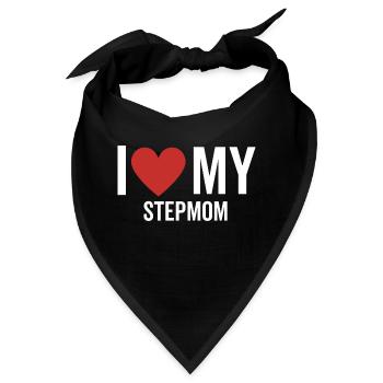 Ich liebe meine Stiefmutter - Bandana - Schwarz - Vorne