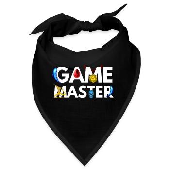 GAME MASTER DRAGONS ABENTEUER RPG - Bandana - Schwarz - Vorne