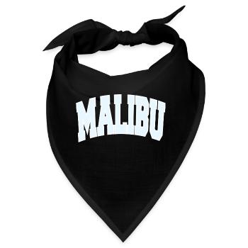 MALIBU College - Bandana - Schwarz - Vorne