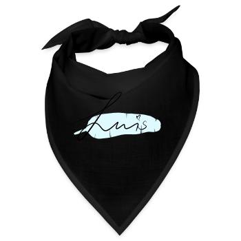 Luis - Bandana - Schwarz - Vorne