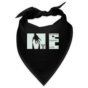 MEvolution: Wahl, Entscheidung, Leben - Bandana - Schwarz - Vorne
