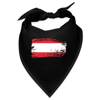 Austria Cool - Bandana - Schwarz - Vorne