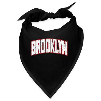 Brooklyn - Bandana - Schwarz - Vorne