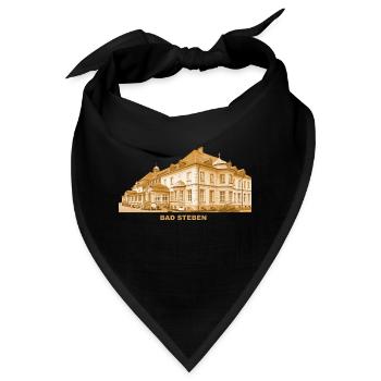 Bad Steben Staatsbad Kur Oberfranken Bayern - Bandana - Schwarz - Vorne