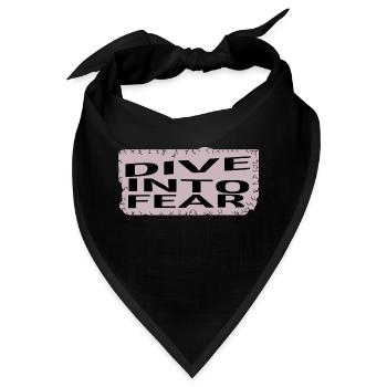 quote bungee jumping safety bungee jumping - Bandana - Schwarz - Vorne