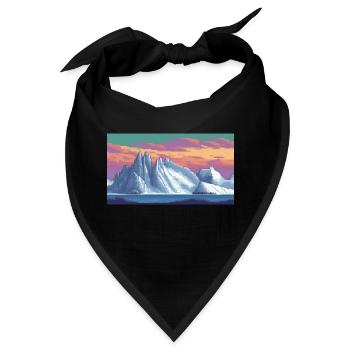 Antarktische Halbinsel, Antarktis - Bandana - Schwarz - Vorne