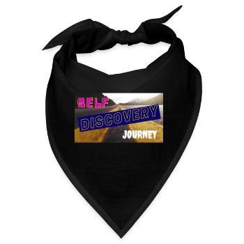 Selbstfindungsreise - Bandana - Schwarz - Vorne