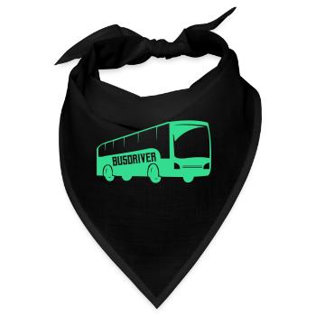 bus busfahren 1 - Bandana - Schwarz - Vorne