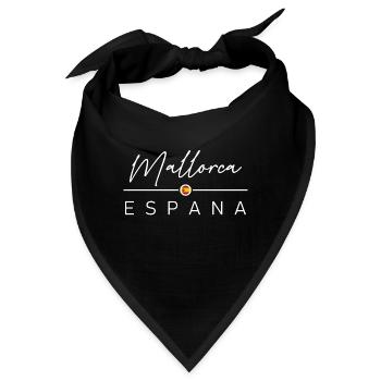 Spain - Mallorca - Spanien - Espana - Bandana - Schwarz - Vorne