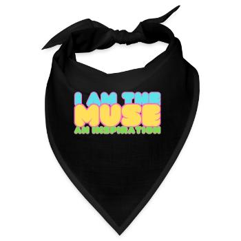 I am a Inspiration - Bandana - Schwarz - Vorne