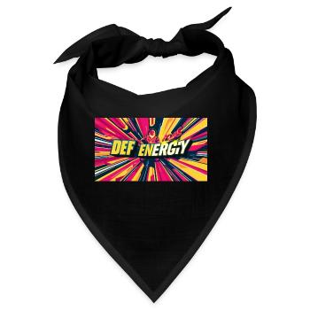 DefEnergy Mode - Bandana - Schwarz - Vorne