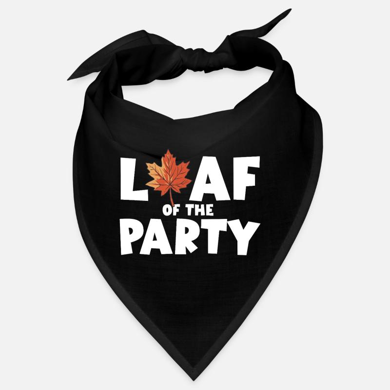 Blatt der Party Happy Fall Ernte Herbstblatt Bandana