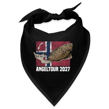 Norwegen Angeltour 2027 - Bandana - Schwarz - Vorne