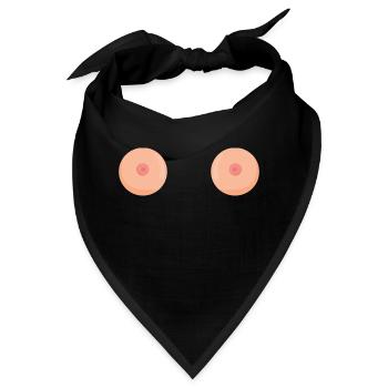 boobs - Bandana - Schwarz - Vorne