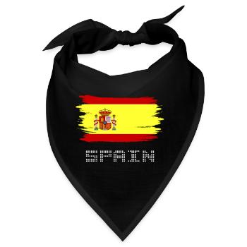 spain - Bandana - Schwarz - Vorne
