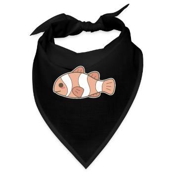 Clownfisch - Bandana - Schwarz - Vorne