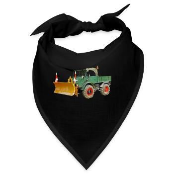 Winterdienst ALT - Bandana - Schwarz - Vorne