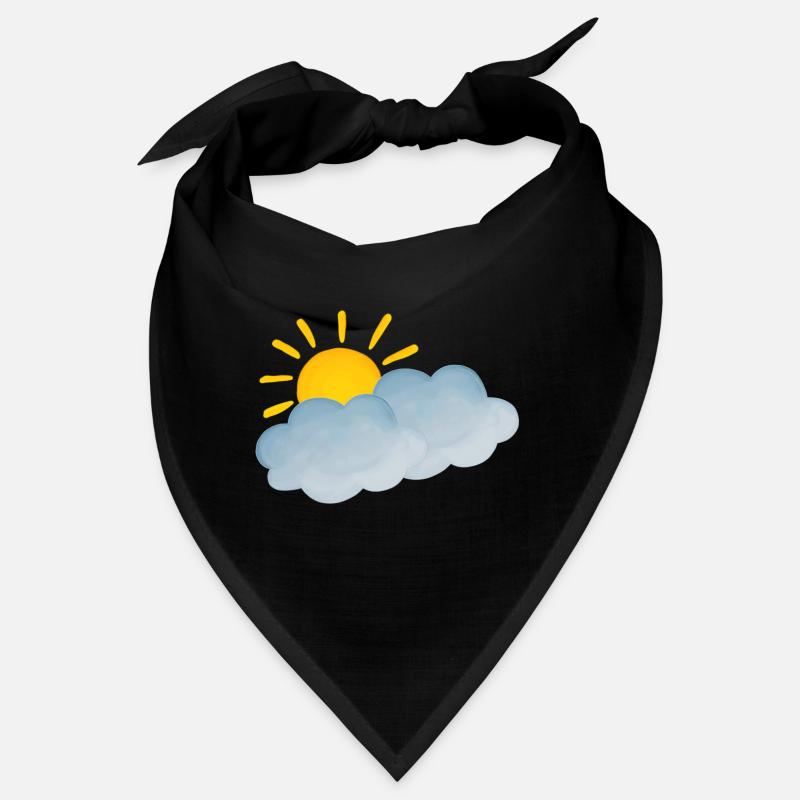 Weather cloudy cheerful Bandana