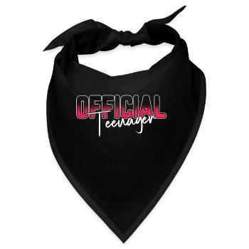 Official Teenager - Bandana - Schwarz - Vorne