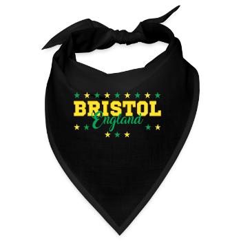 Bristol - Bandana - Schwarz - Vorne