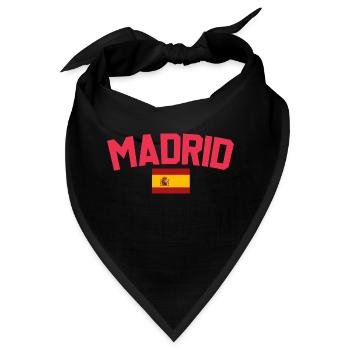 Madrid - Bandana - Schwarz - Vorne