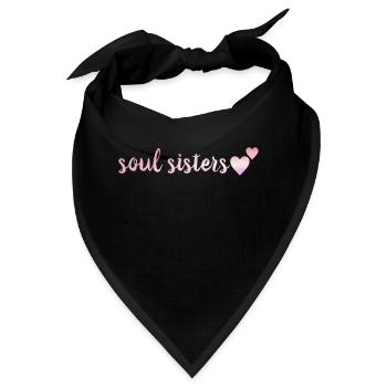 Soul Sisters - Bandana - Schwarz - Vorne