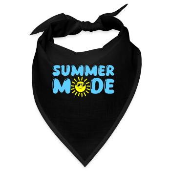 summer mode - Bandana - Schwarz - Vorne