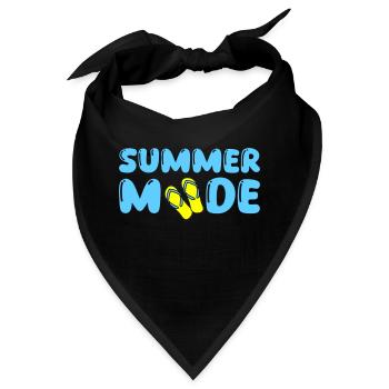 summer mode - Bandana - Schwarz - Vorne