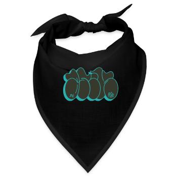 Unbenanntes Projekt 21 - Bandana - Schwarz - Vorne